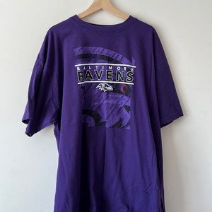 Majestic Baltimore Ravens 2017 schedule tee 3XL